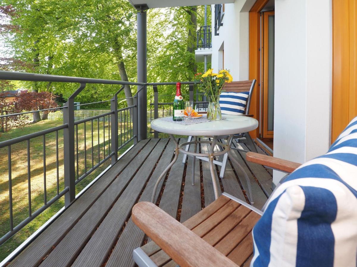 Kaiservillen Heringsdorf - 1-Raum-Ferienwohnung Mit Balkon D113 Exteriör bild