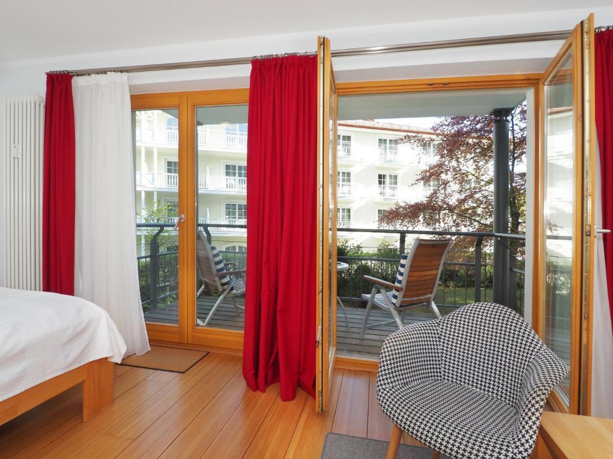 Kaiservillen Heringsdorf - 1-Raum-Ferienwohnung Mit Balkon D113 Exteriör bild